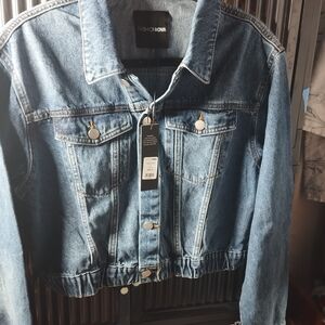 Fashion Nova Denim Blue Jean Jacket